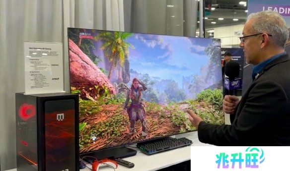 世界首例8K120Hz！《地平线：西之绝境》运行展示！