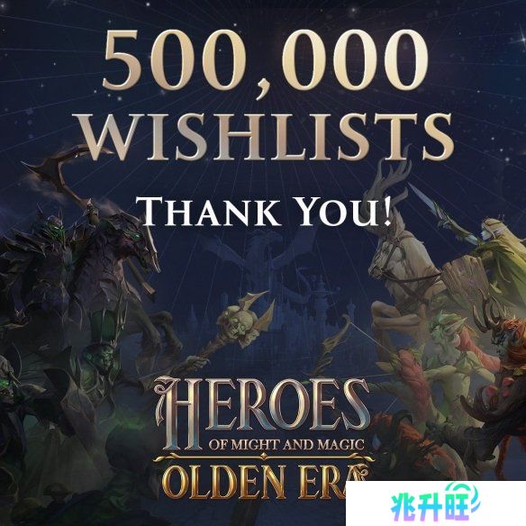 《魔法门之英雄无敌：上古纪元》Steam愿望单突破50万