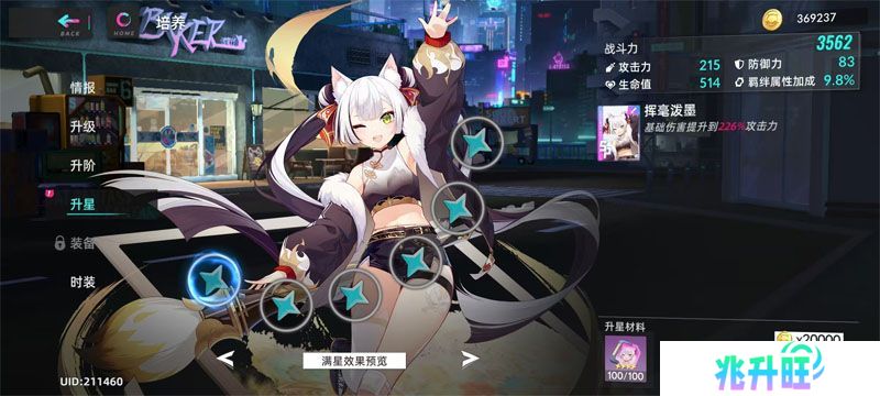 猫之城--游戏玩法--战斗员升星