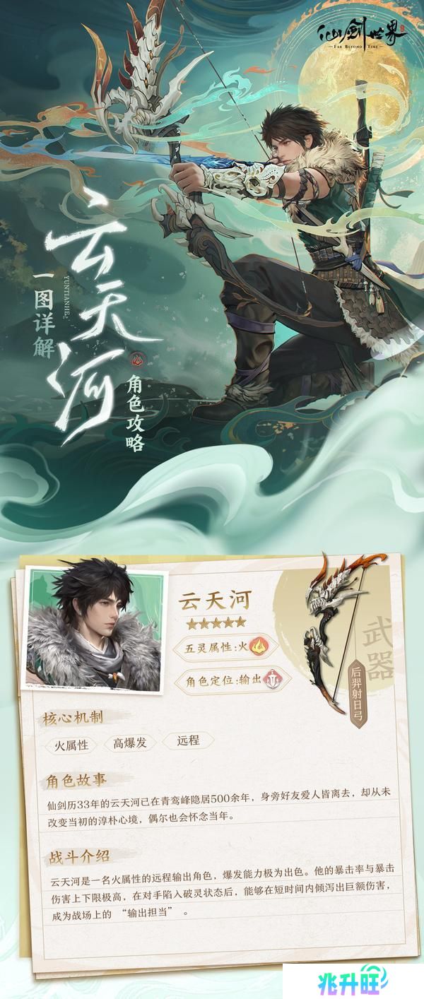 淬炼后羿神弓，四套装备五套阵容，一图开启云天河最强之路！【原文有视频】