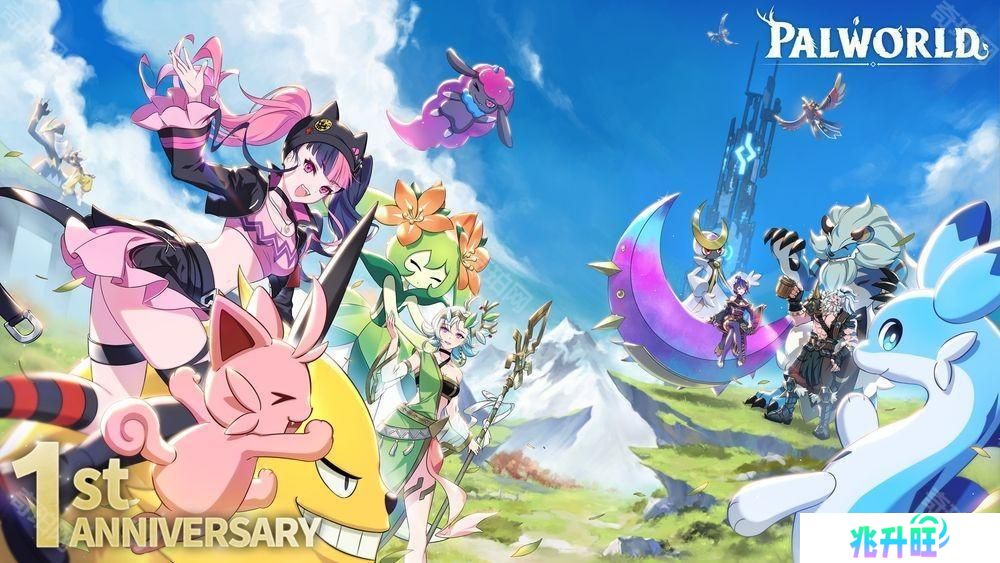 迎接《幻兽帕鲁》抢先体验一周年与春节 释出五款伙伴新造型