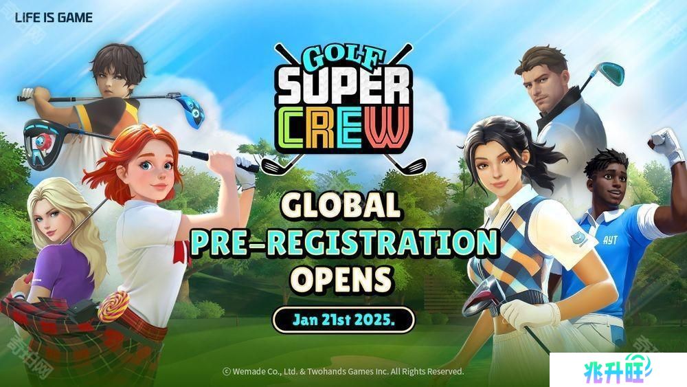 《PangYa》核心成员打造休闲高尔夫游戏《Golf Super Crew》全球事前预约开启