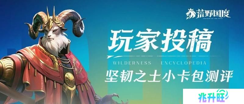 《荒野国度》玩家投稿丨坚韧之土小卡包评测