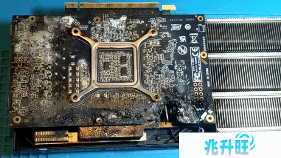 电源一定要买好的！劣质电源导致RTX4070被严重烧毁