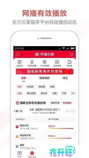 猫眼专业版APP截图