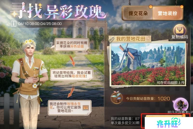 《明日之后》异色玫瑰保姆级攻略手把手教学兑换