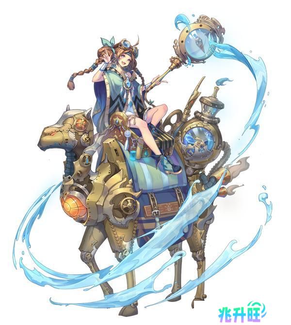 《永夜降临：复苏》守护者爆料｜机巧驼铃叮当响 引水少女润沙原