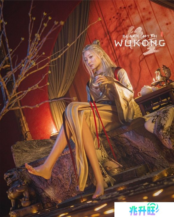 大神晒铁扇公主3D渲染图：想和妈妈一起喝杯茶吗？