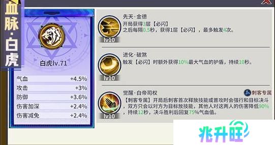 「猎码计划」血脉推荐攻略