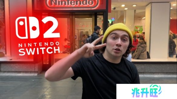 离Switch2发售还有2个月 已经有粉丝在任天堂店排队?